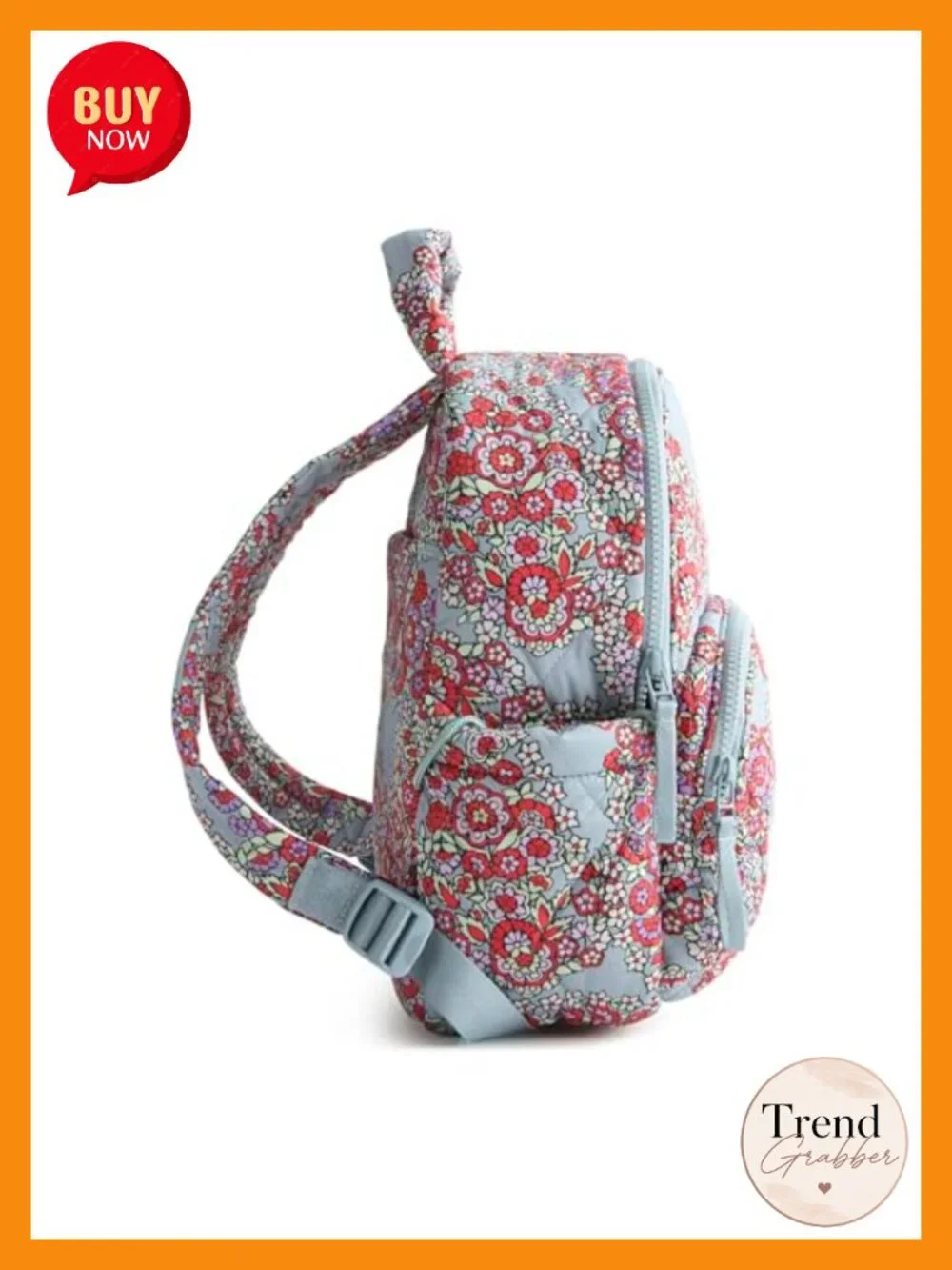 Vera Bradley Featherweight Small Banbury Backpack - Recycled Nylon, Quilted,